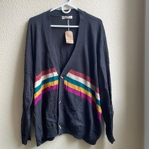 Natural Life Long sleeve V-neck cardigan, L/Xl, NWT